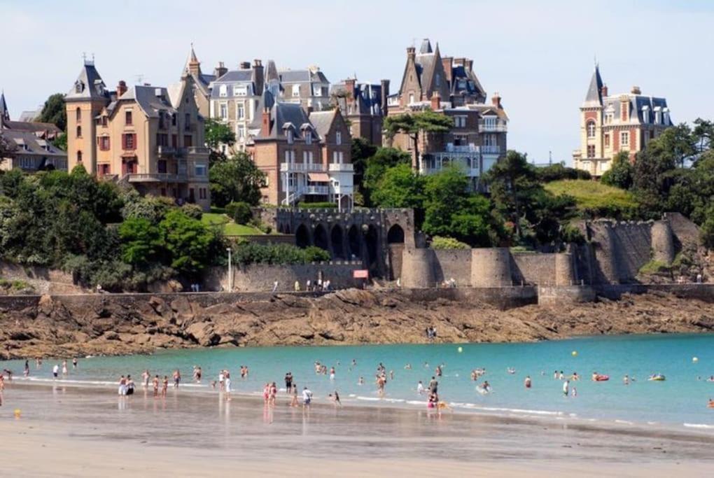 Sunshine - Appartement 2Pers - Terrasse Vue Mer - Dinard Extérieur photo